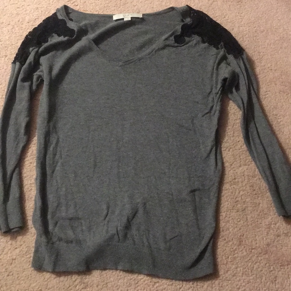 Loft grey sweater